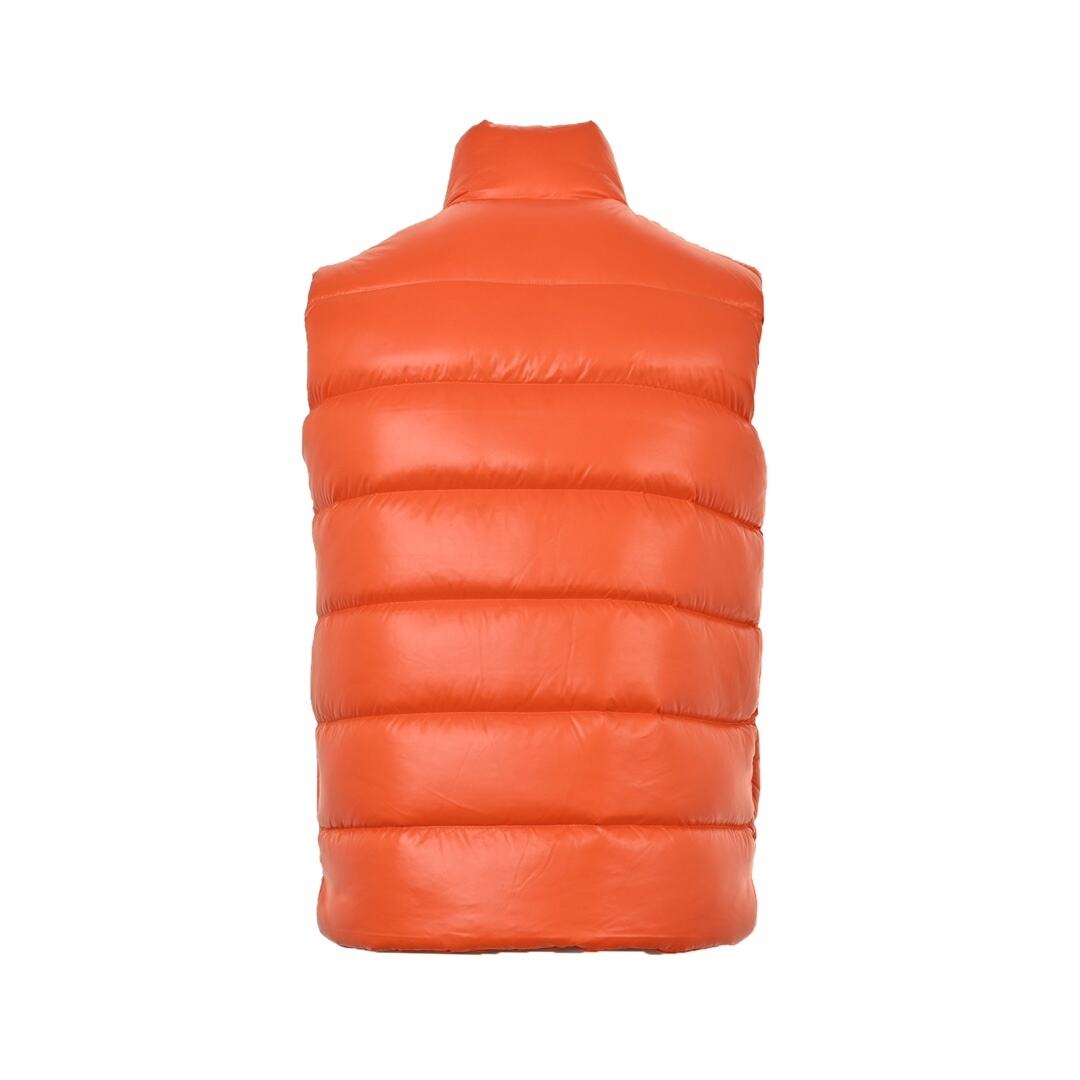Moncler classic tib gilet series orange down vest