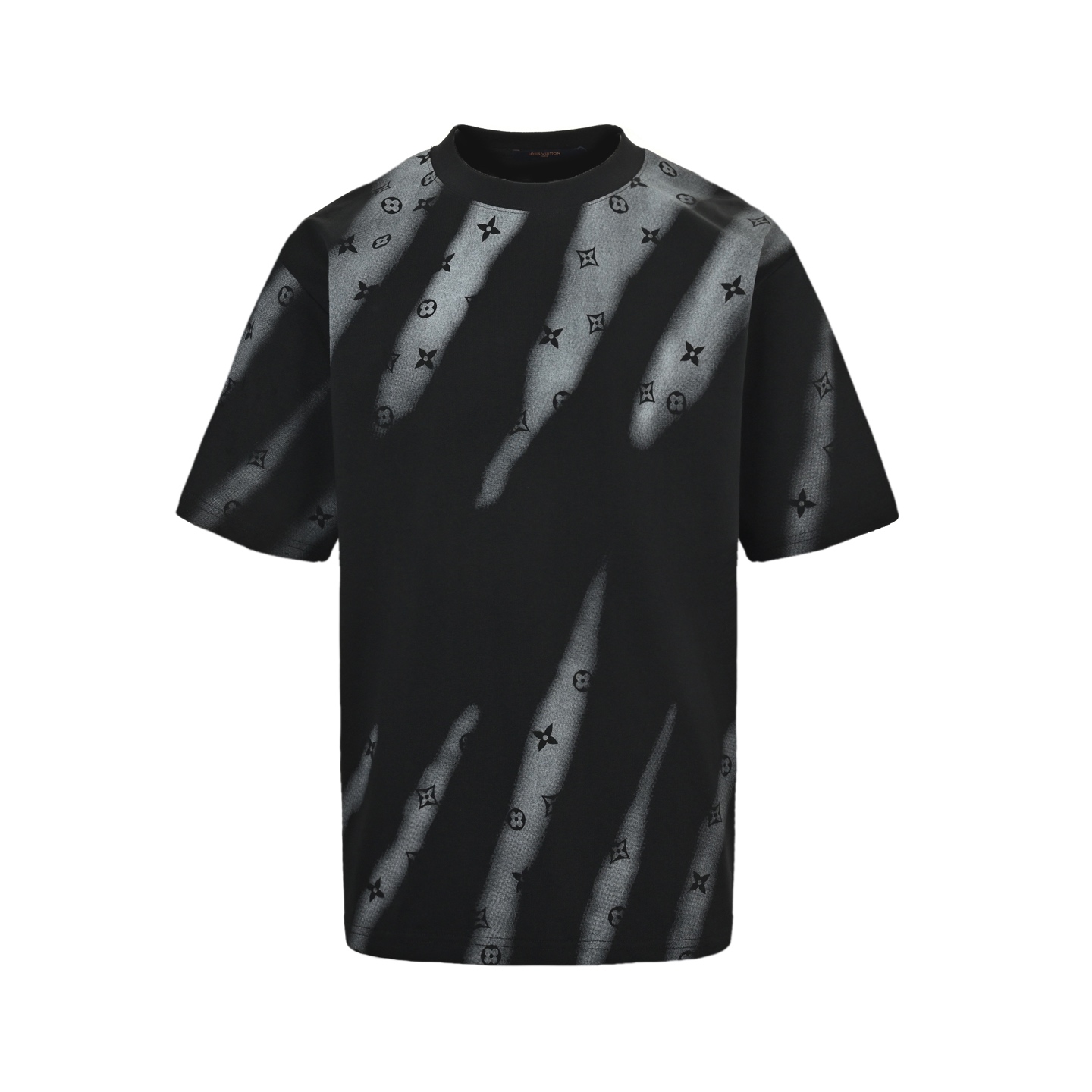 Louis Vuitton 25ss full print monogram ink rendering print short sleeve