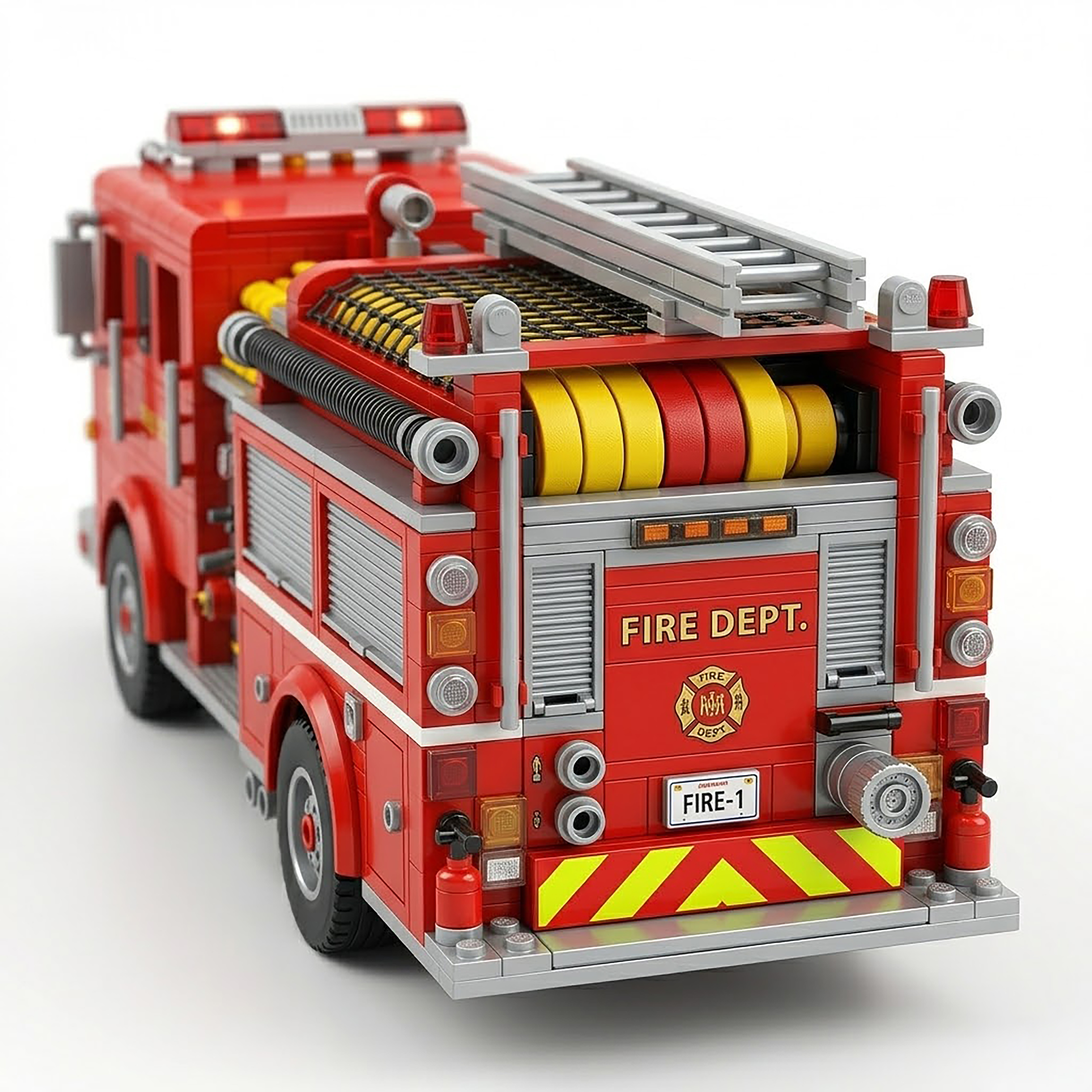 🚒 Fire Brigade: Classic Red Pumper – Ultimate Hero Build 🦺