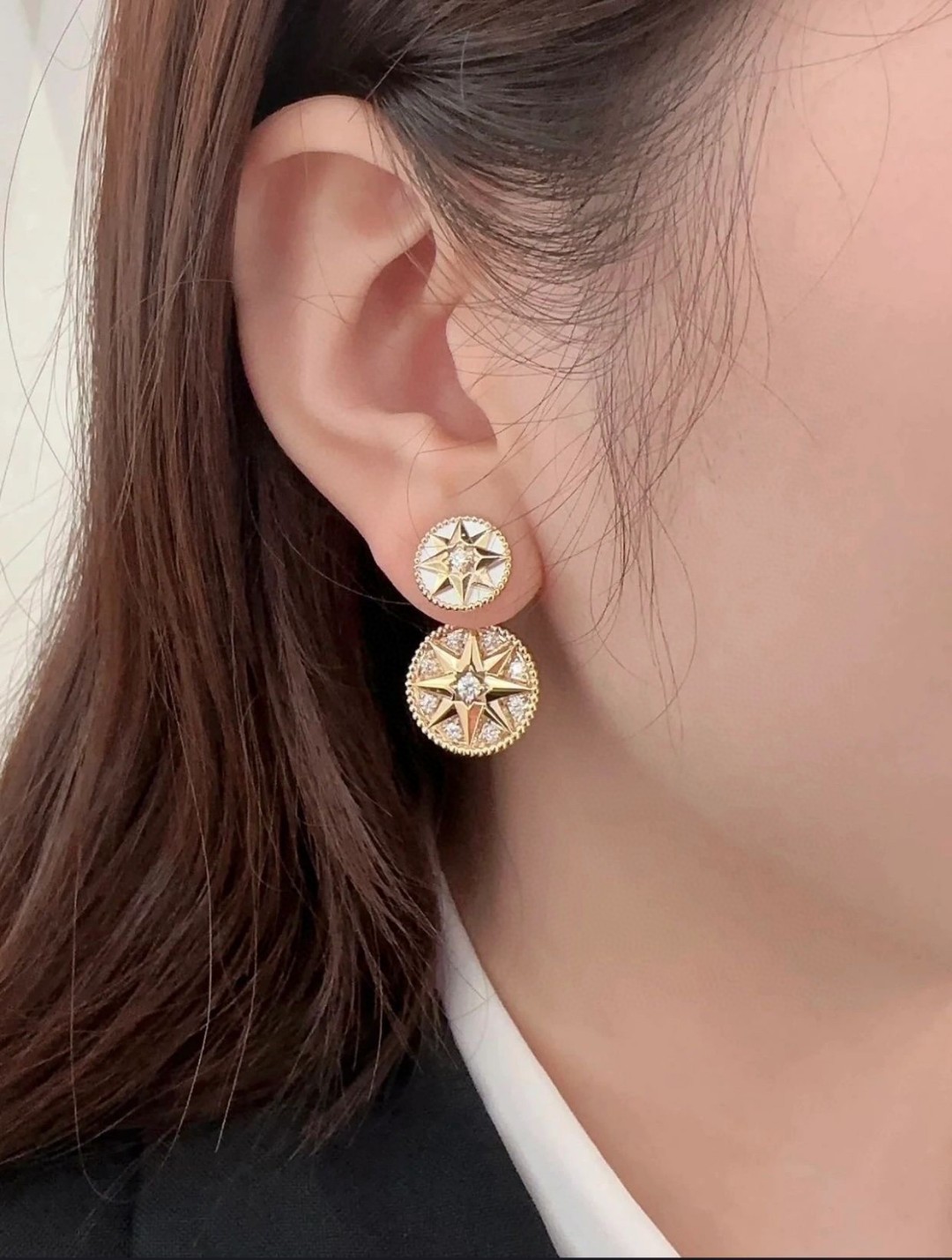 Dior Compass Earrings