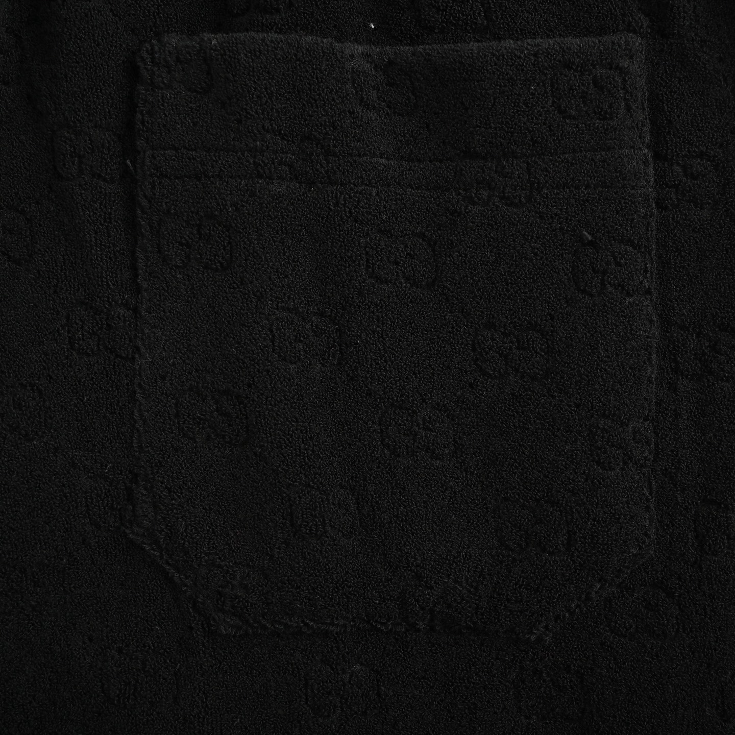Gucci 25ss all-over Double G terry shorts
