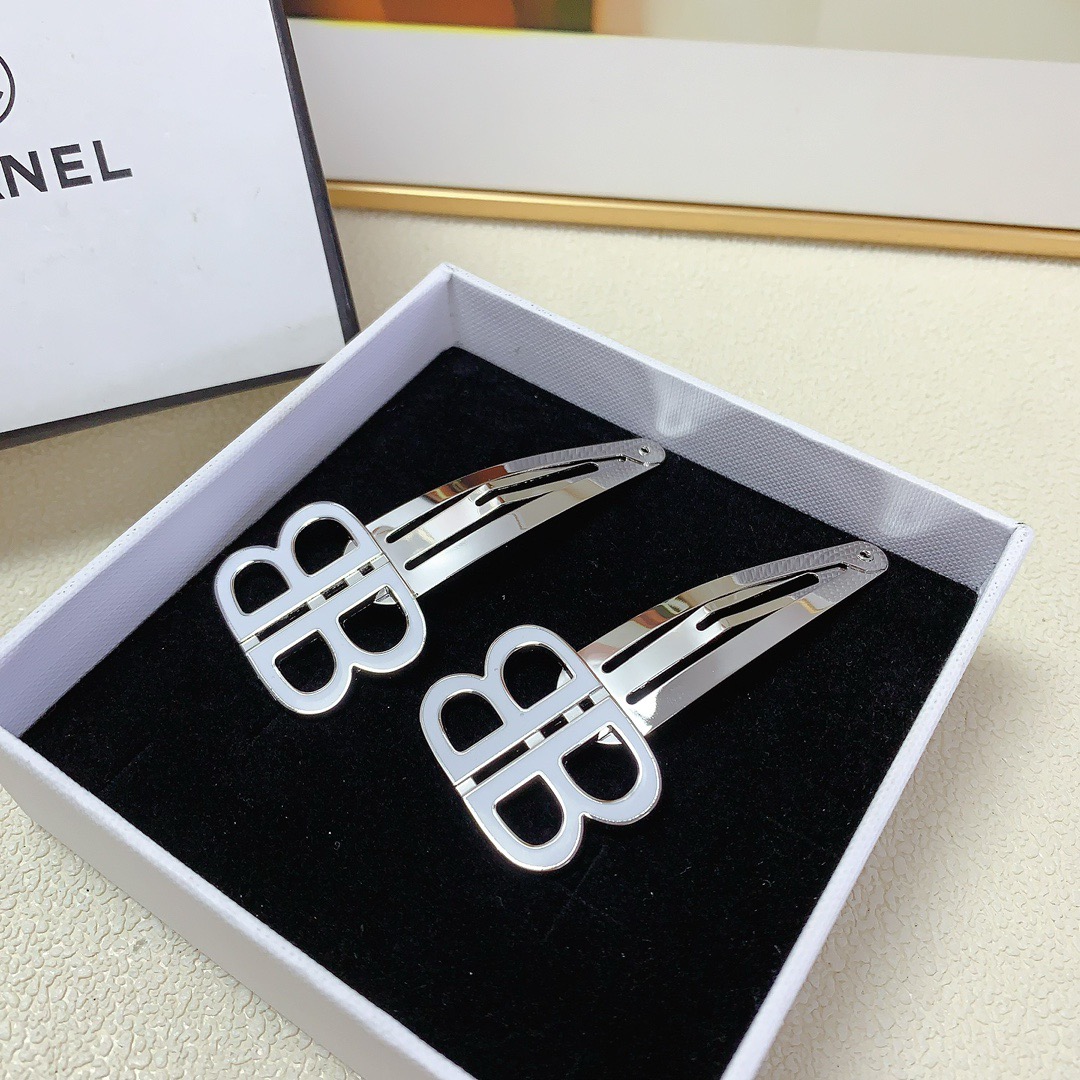 Balenciaga BB hair clip