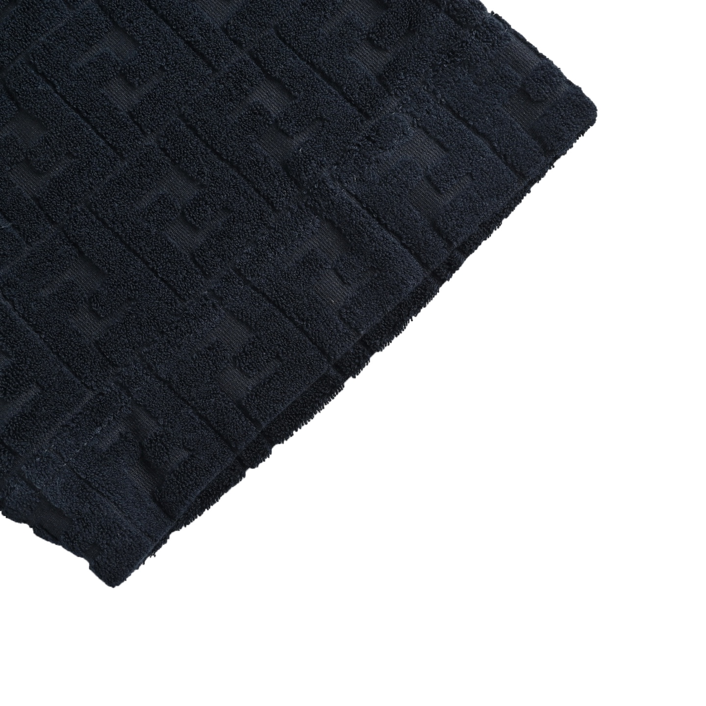 Fendi 25ss FF embossed jacquard towel short sleeves