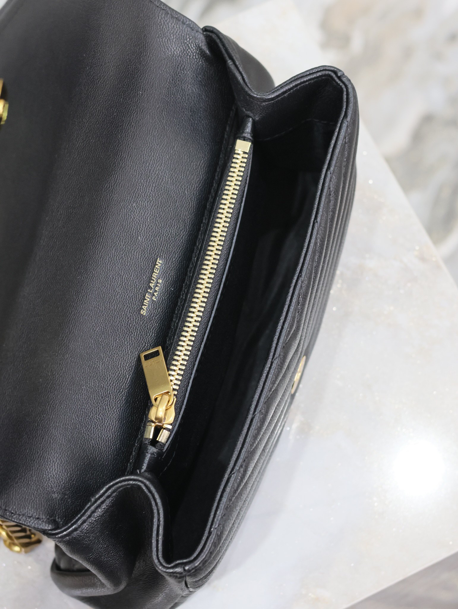 Yves Saint Laurent Monogram college messenger bag 392737
