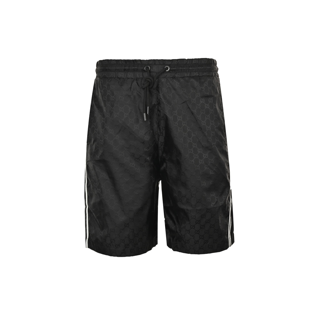 Gucci all over print monogram beach shorts