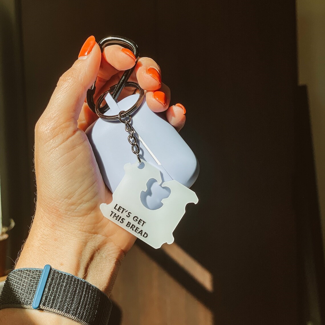 Let’s Get This Bread Keychain Motivational Gifts