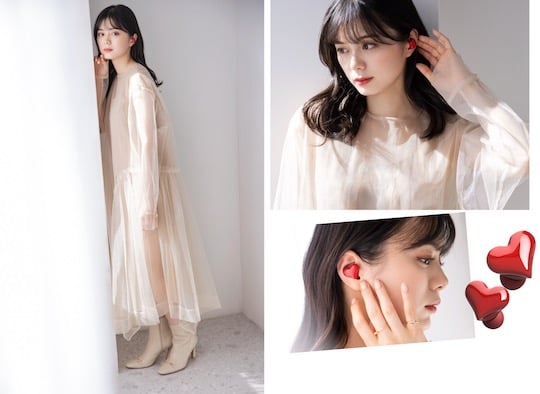 Heart Shape Wireless Bluetooth Headphones