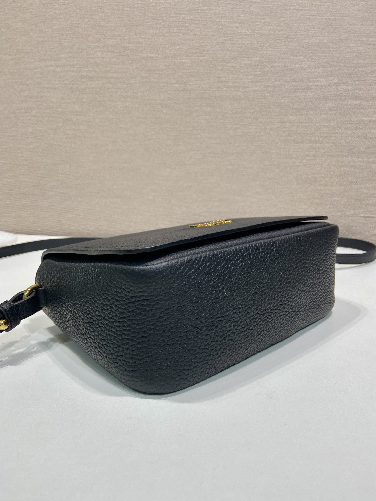 Prada Embroidered Strap Shoulder Bag 1BD314