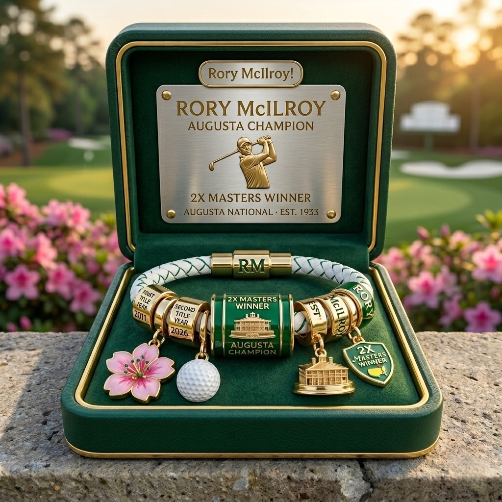 Rory McIlroy 2× Masters victories Commemorative Bracelet