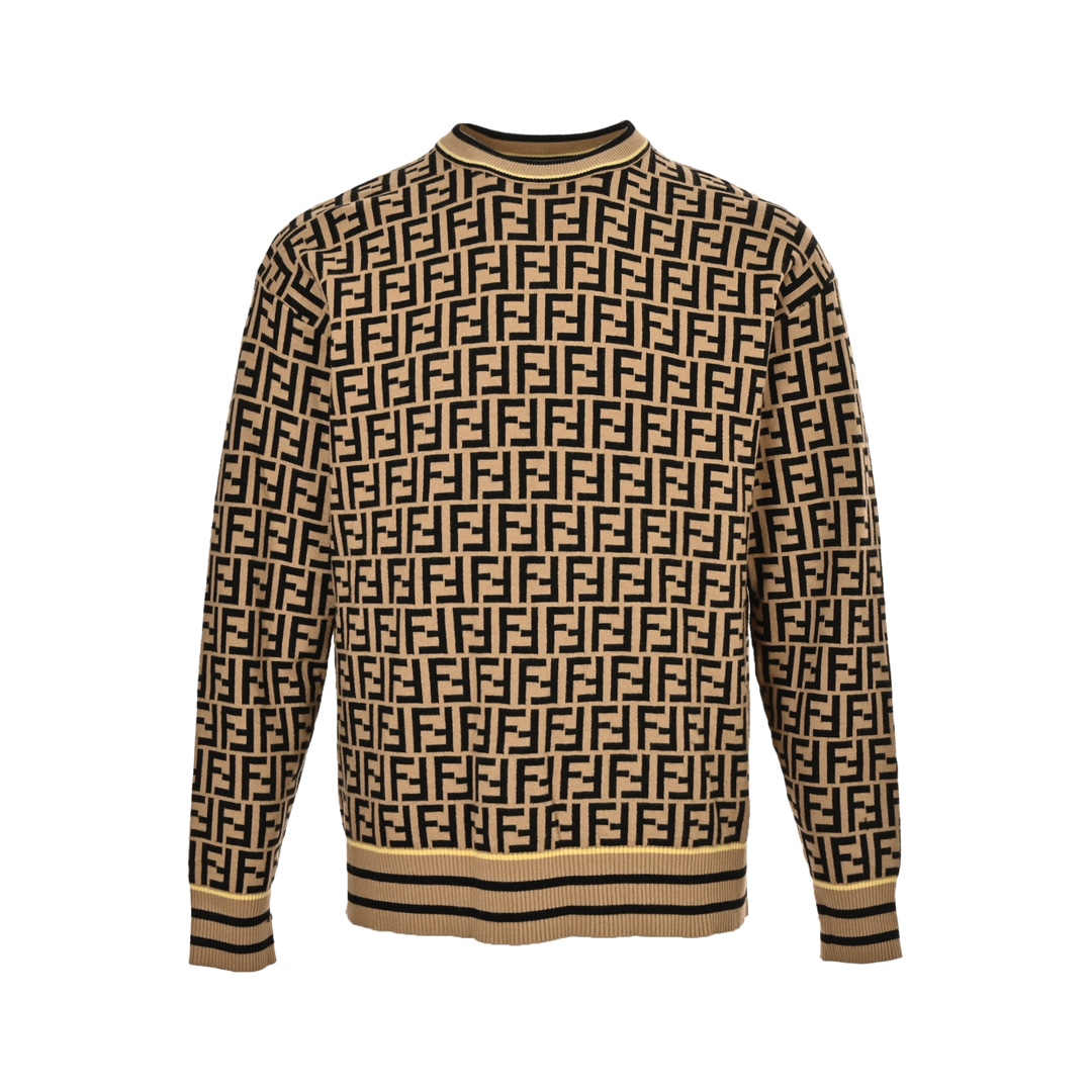 Fendi 24Fw FF all-over jacquard sweater
