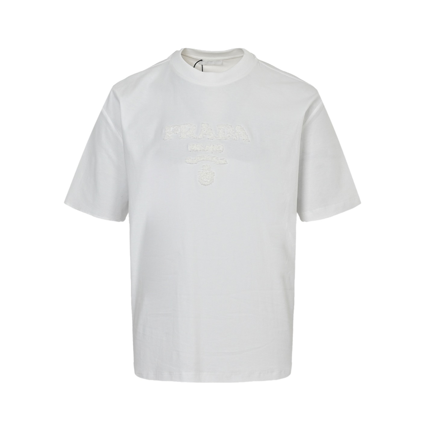 Prada 25ss obscure towel embroidered logo short sleeve