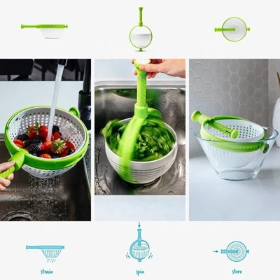 (🔥Last Day Promotion-SAVE 60% OFF)-Salad Spinner-BUY 2 GET 10% OFF & FREE SHIPPING