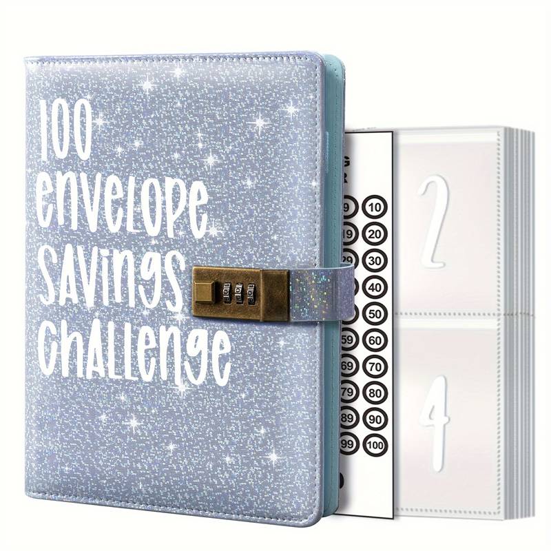 100 Envelope Challenge Cash Savings Journal: 🔥🔥（A 100-Day Money Saving and Budgeting Notebook for the Cash Envelope System）