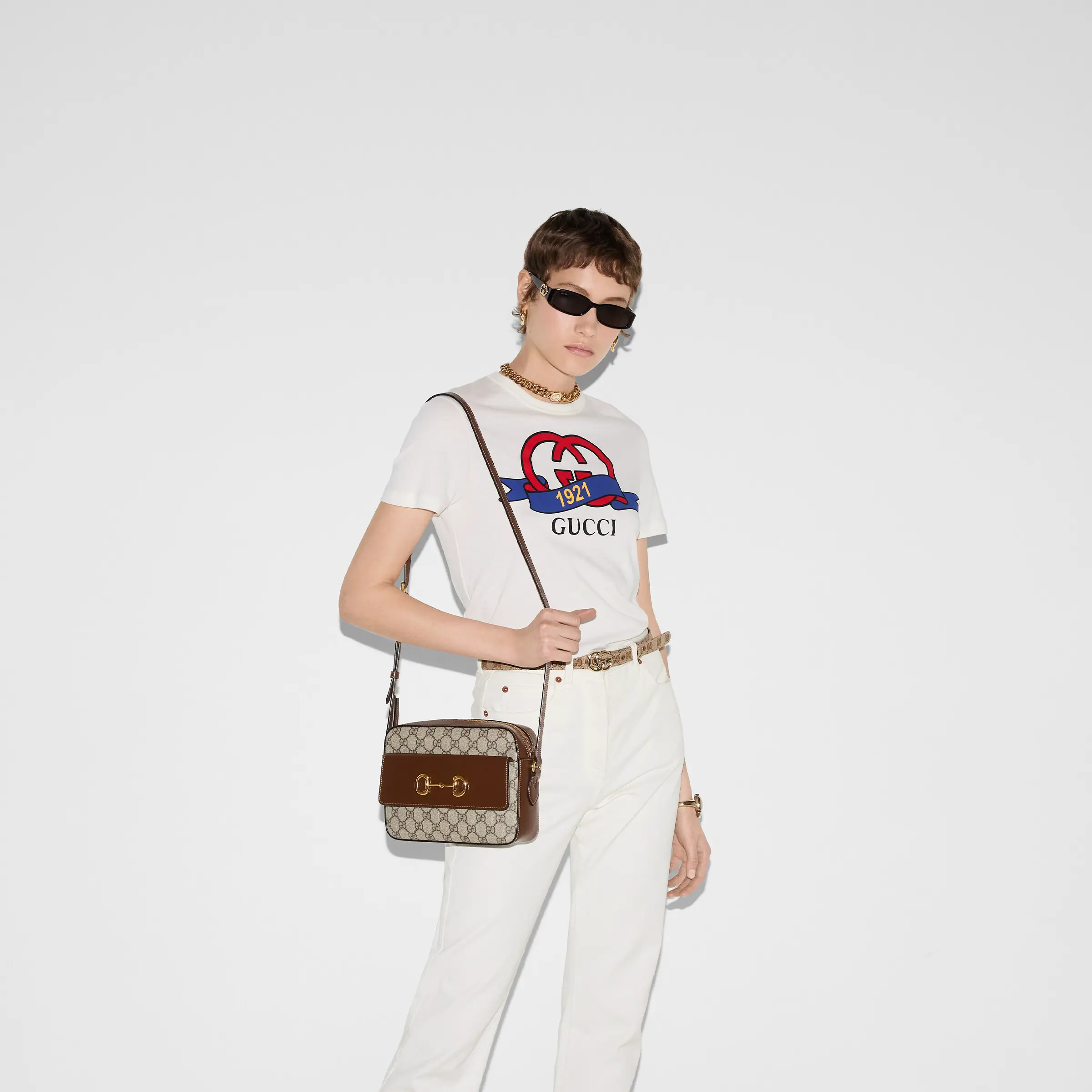 Gucci Horsebit 1955 Small Camera Bag‎760196 92TCG 8563