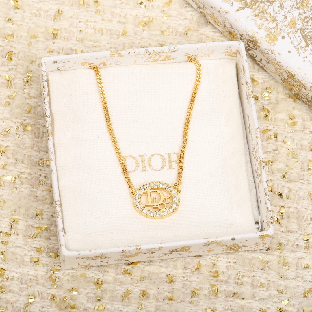 Dior Oval Diamond Necklace
