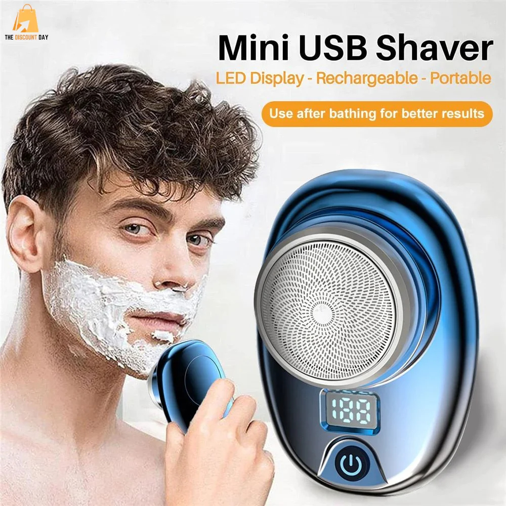 🎁Mini Electric Travel Shaver For Men🔥（Special sale last day）