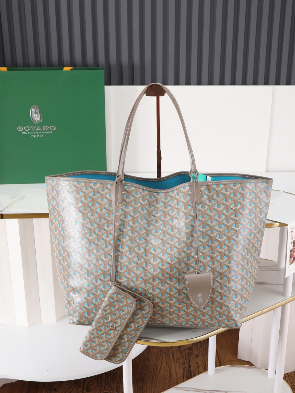 Goyard saint louis large shopping bag 020146