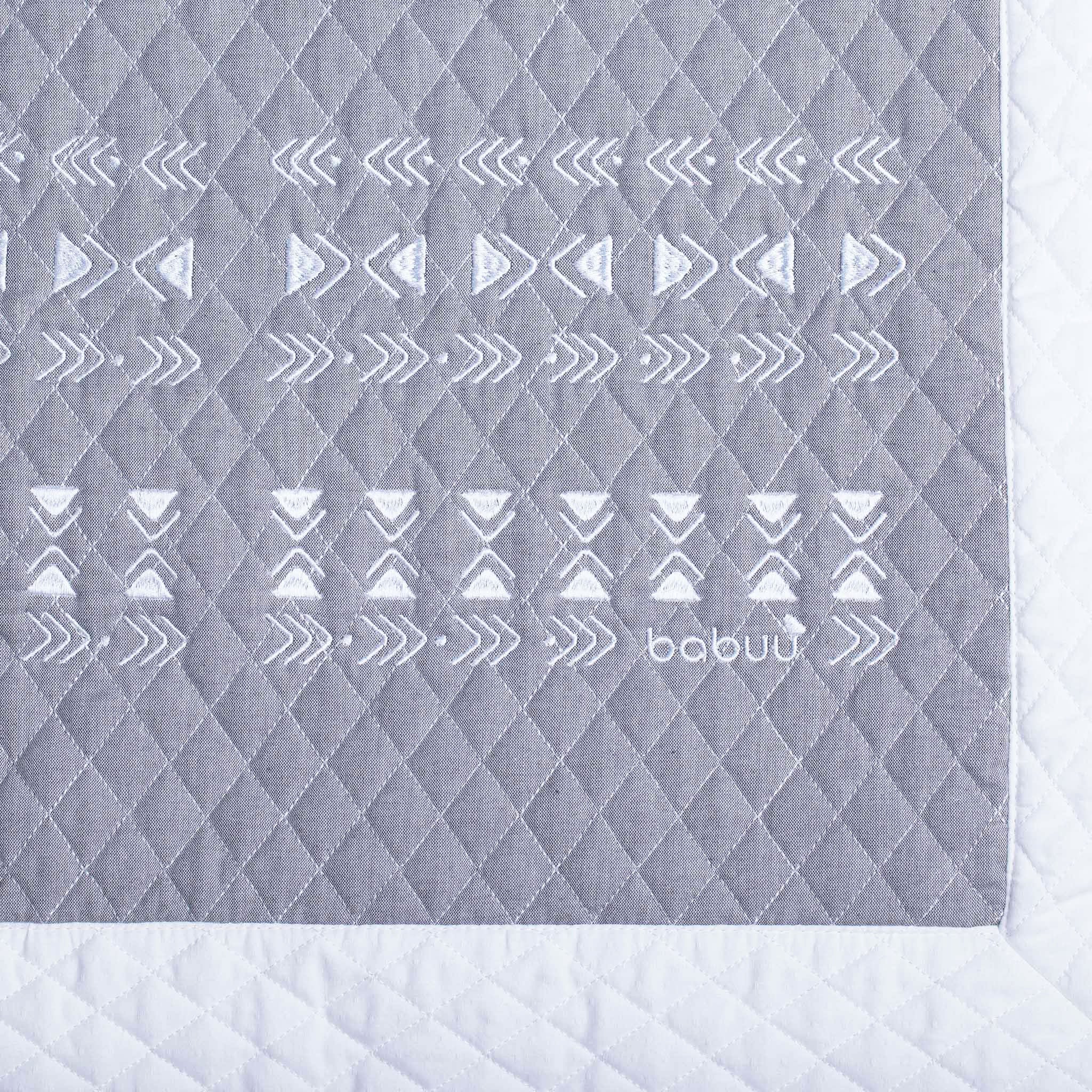 Juego de Cuna Étnico Gris