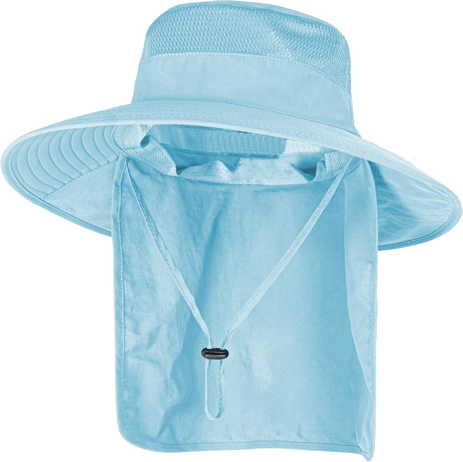 Hardcore sun protection bucket hat 🌞 Neck guard + breathable mesh | One hat covers the entire face, eliminating UV rays in an instant!