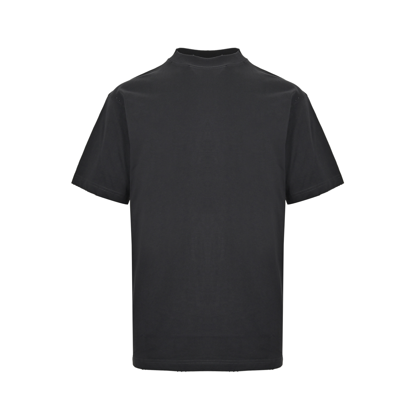 Balenciaga 25ss back graffiti lettering print short sleeve