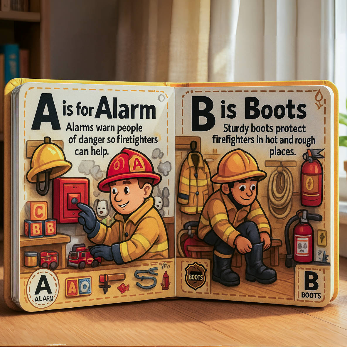 🚒Firefighter ABC Book — A Tribute to Brave Heroes