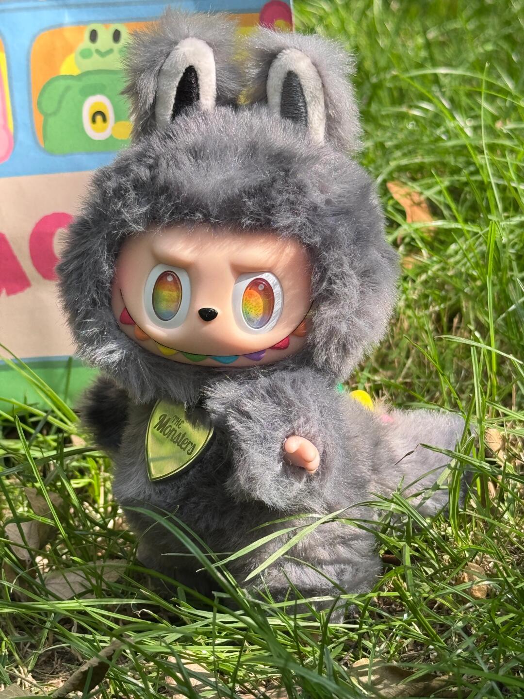 POP MART LABUBU 3.0 front high energy vinyl plush doll blind box