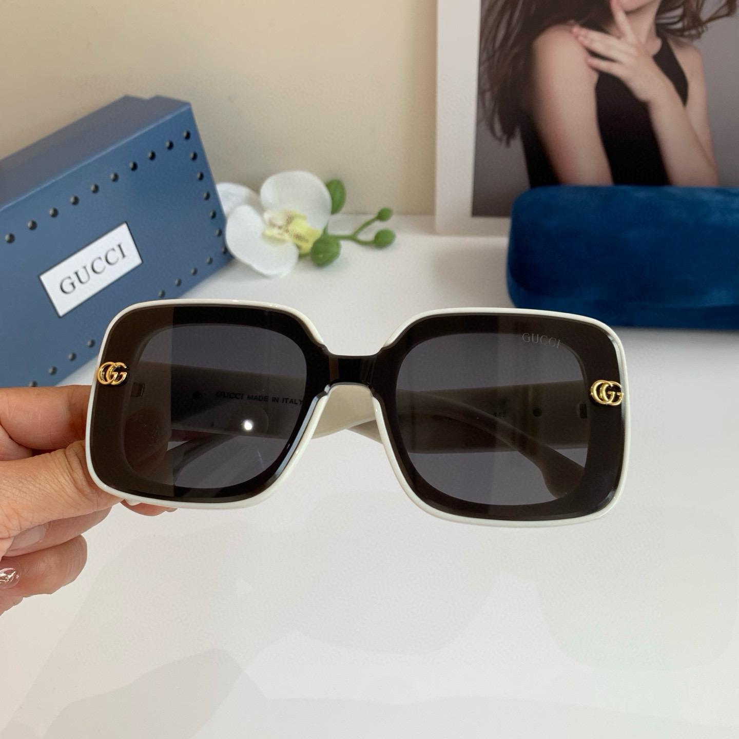 Gucci Square Frame Sunglasses