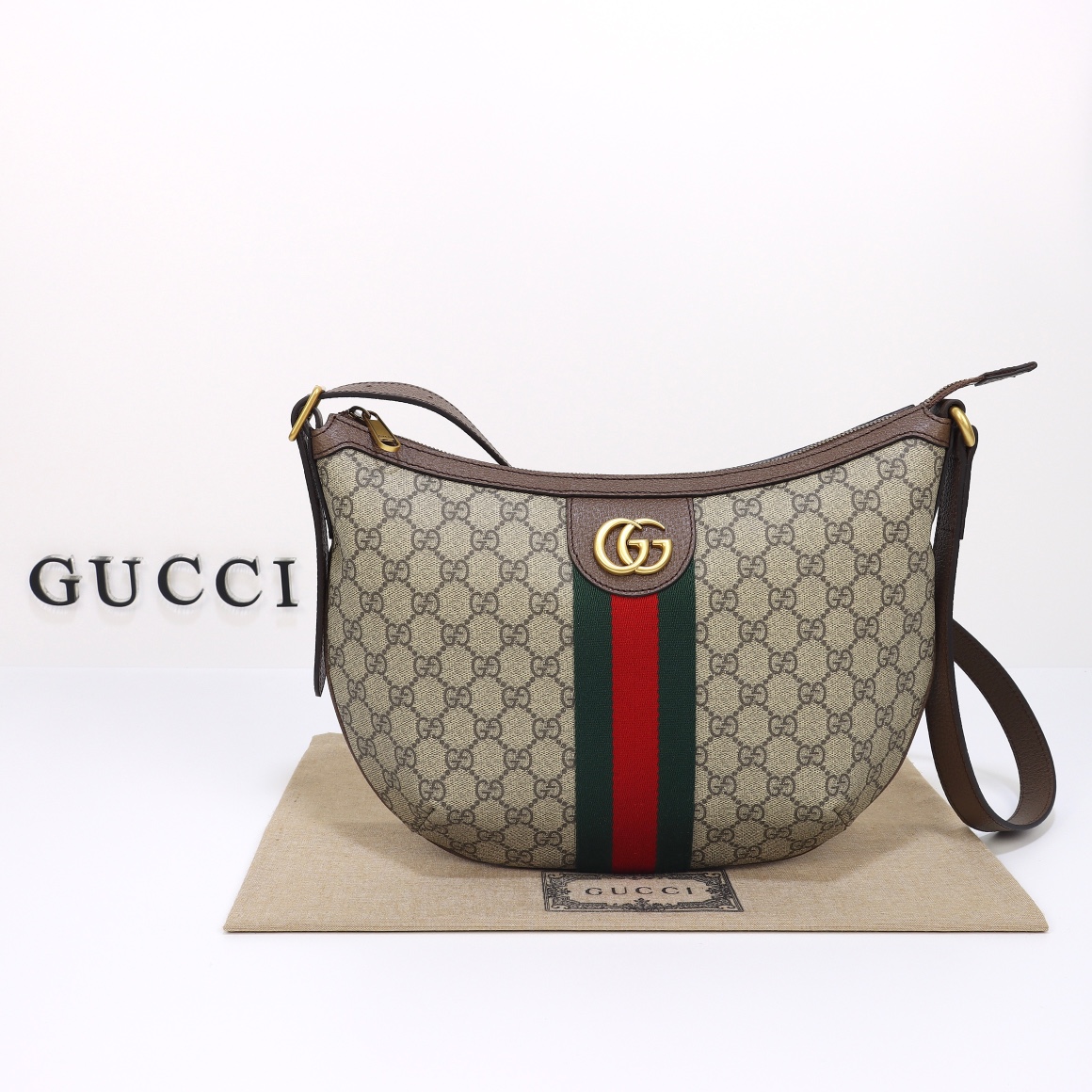 Gucci Ophidia Medium Shoulder Bag 598125 9IK3T 8745
