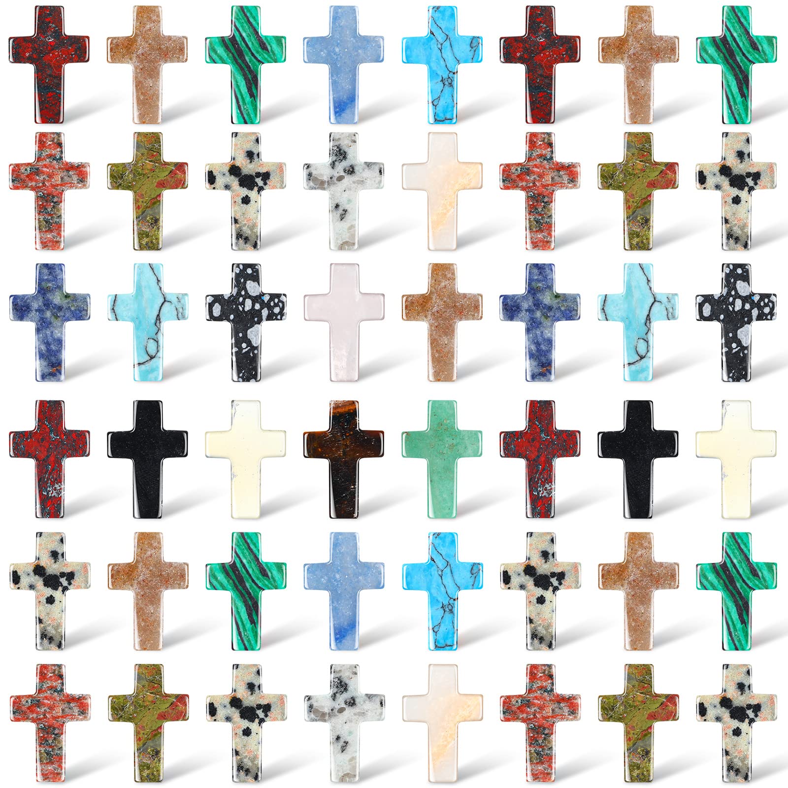 🔥FLASH SALE - 59% OFF🔥50 Pcs Cross Crystal Stone Bulks