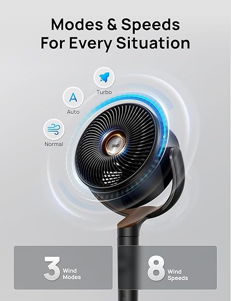 🔥2025 ON SALE🔥Household silent variable-frequency vertical floor fan