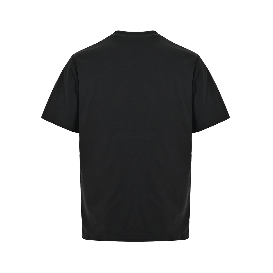Prada 21ss classic red silicone trim short sleeve