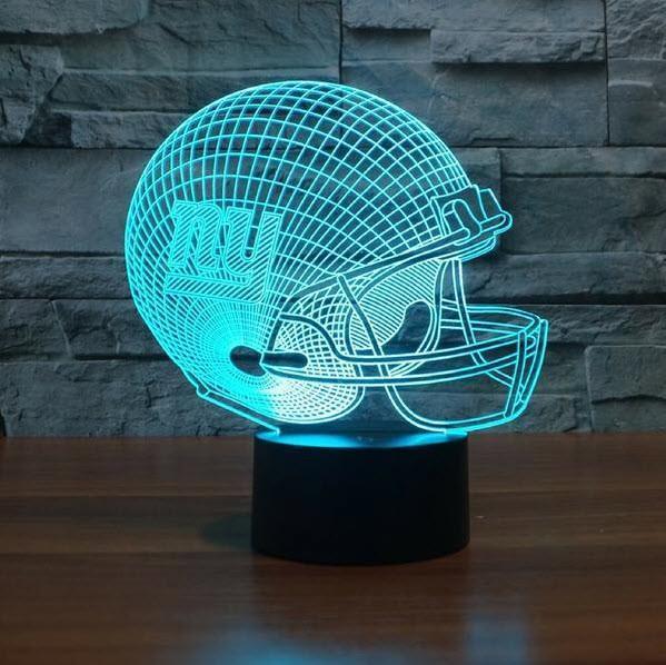 NEW YORK GIANTS 3D LED LIGHT LAMP