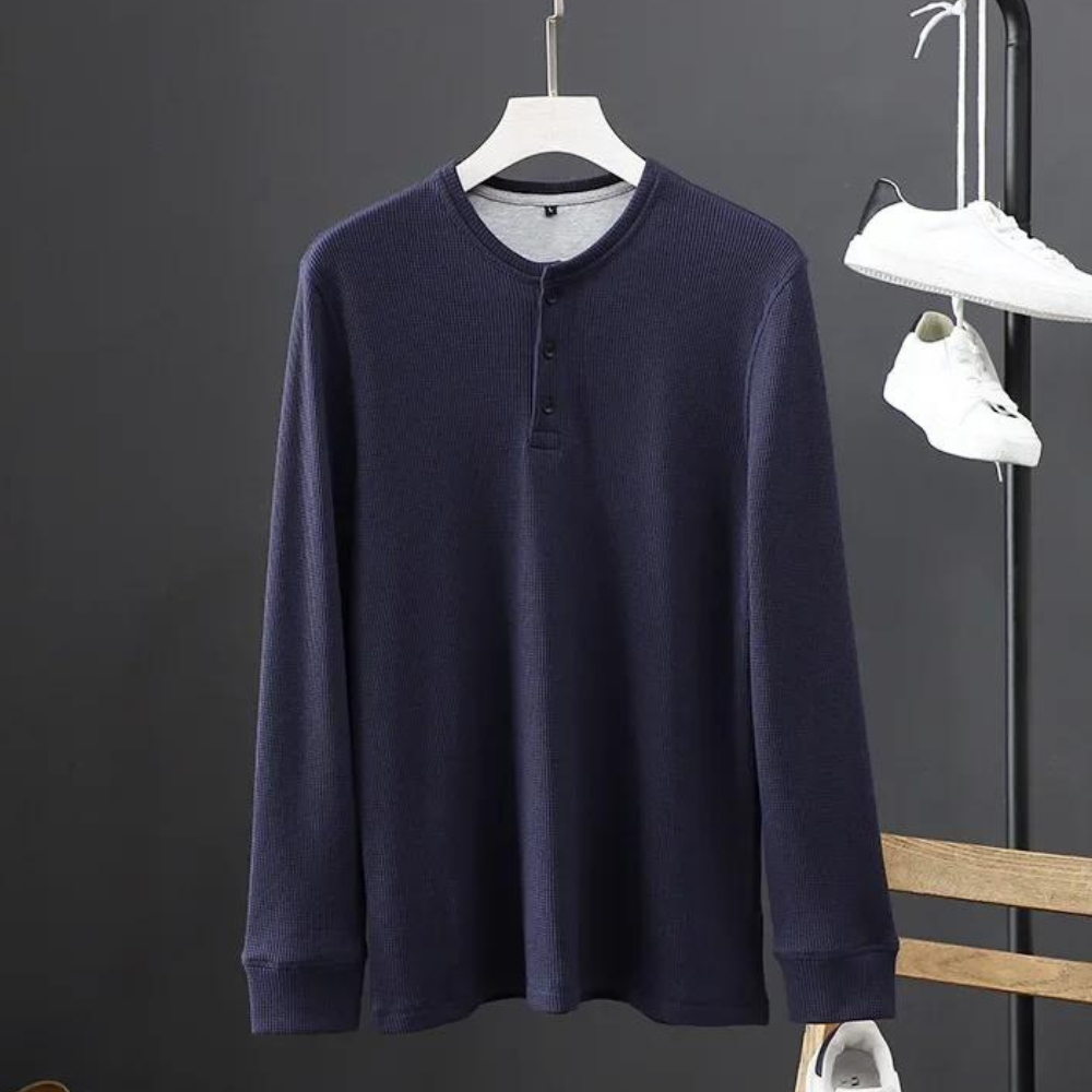 Signature Waffle Long Sleeve Shirt