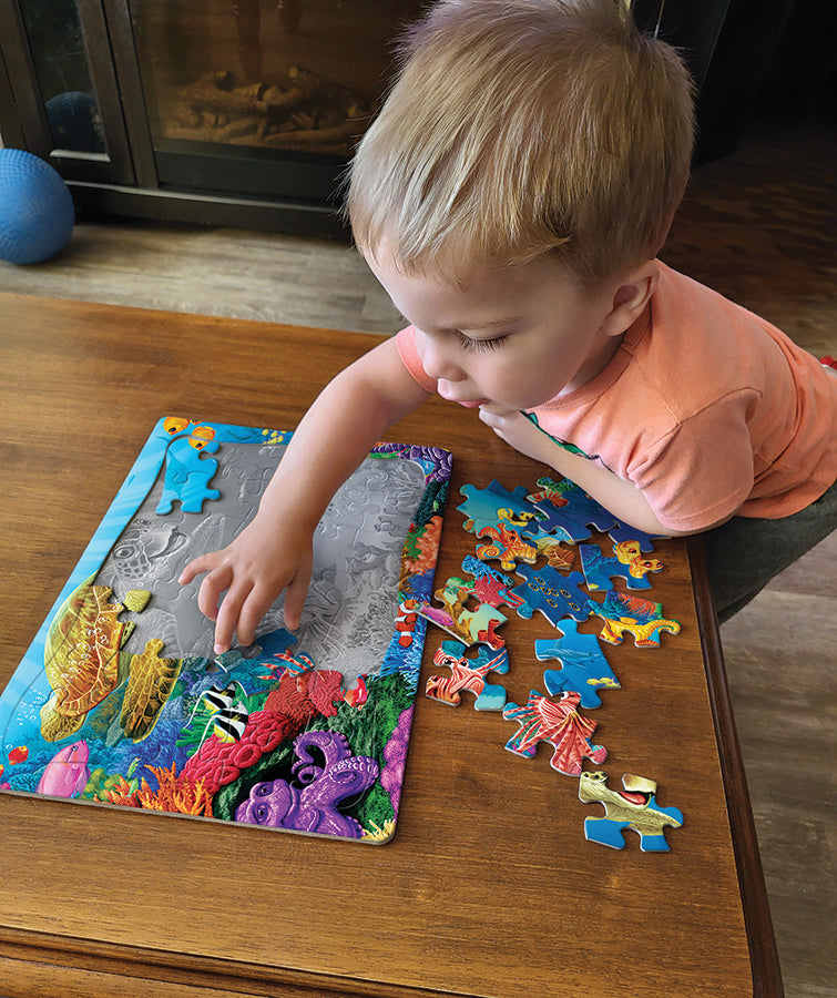 Undersea Turtle (tray) | 35 Piece Tray