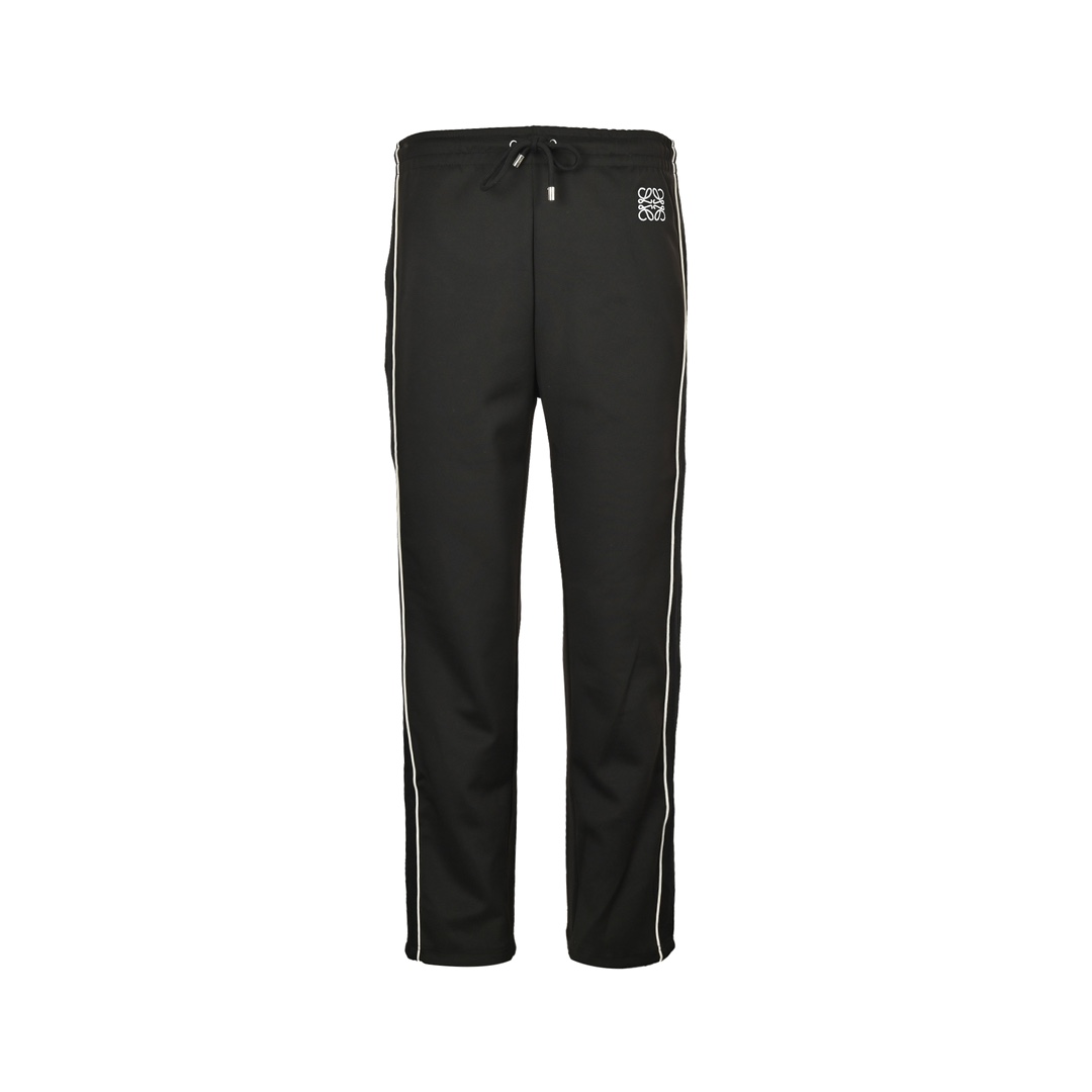 Loewe 24Fw embroidered logo side webbing trousers