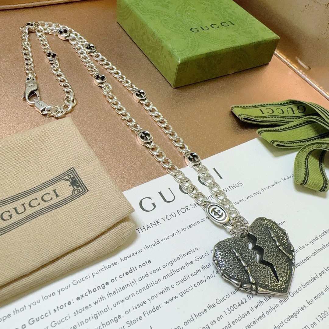 Gucci Anger Forest Series Double G New Model Broken Heart