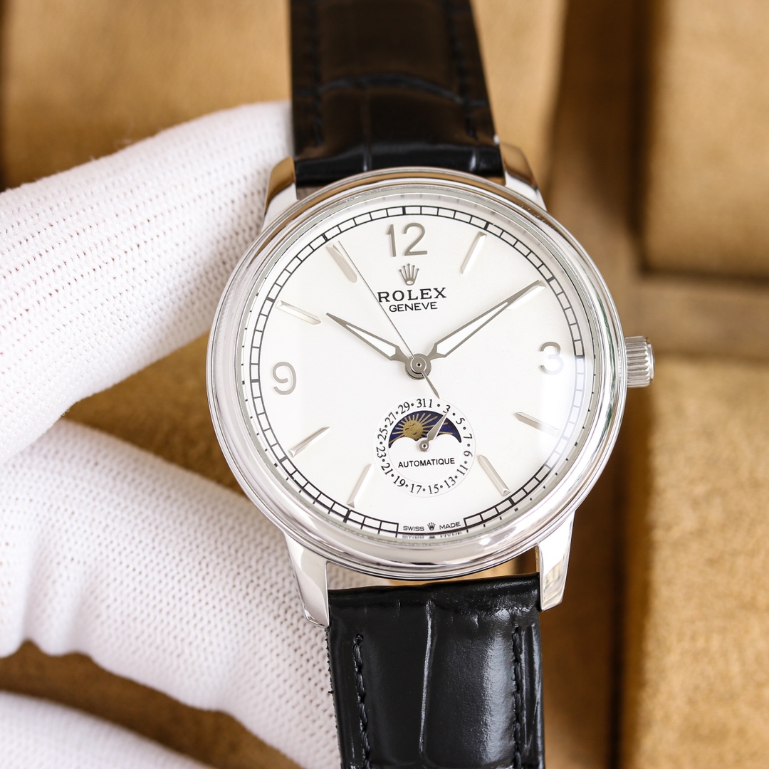 Rolex Cellini Moon Phase Series Men's Watch