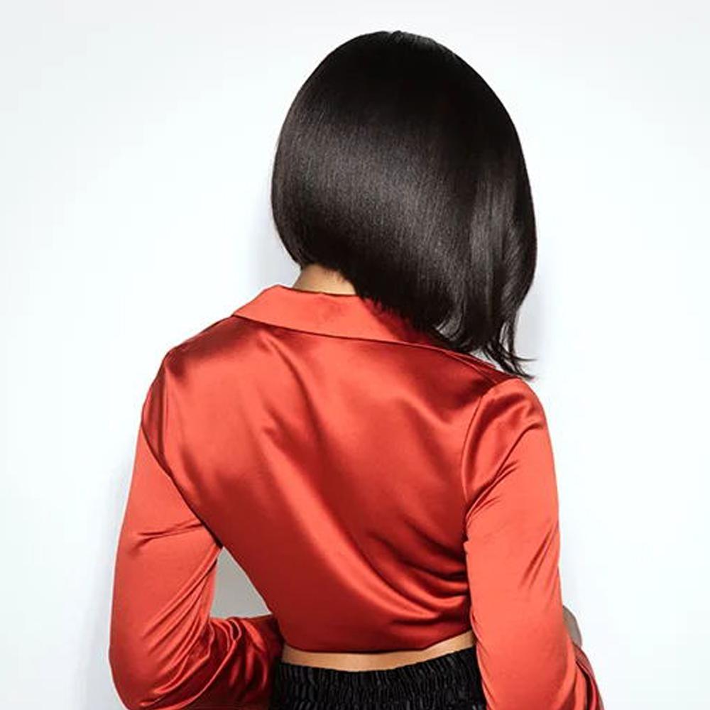 Luna 029 Shoulder Length Straight Bob Wig for Black Women