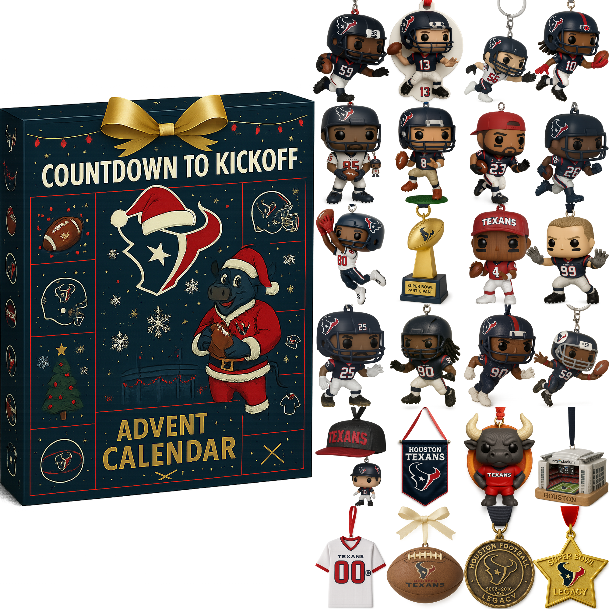 Houston Texans Countdown to Kickoff Advent Calendar