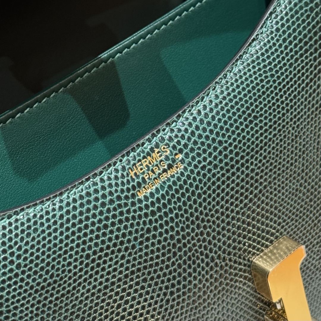 Hermès Constance 60Vert cypress (hand-made)