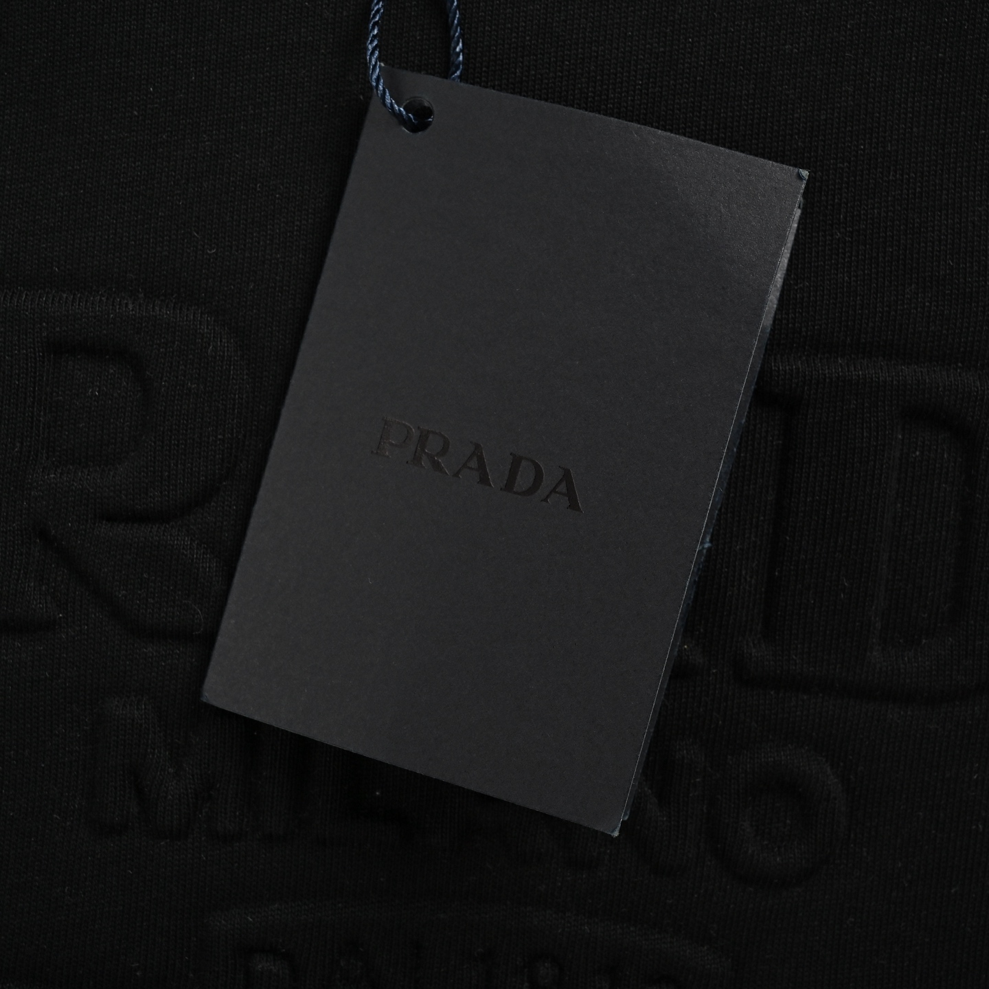 Prada embossed logo short sleeves