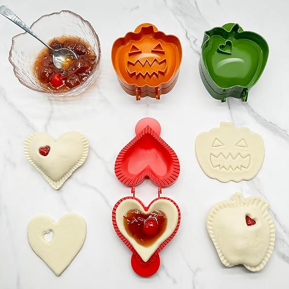 Dough Presser Pocket Pie Molds, Party Potluck Hand Pie Molds--BUY 2 SETS GET 10% OFF