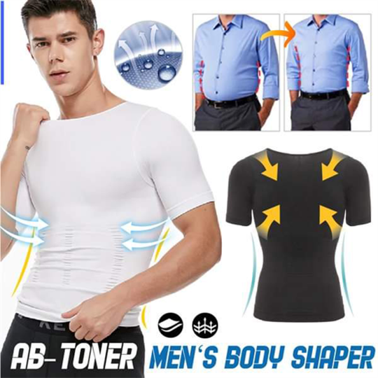 🔥Summer Limited Time🔥 2021 MEN'S SHAPER SLIMMING COMPRESSION T-SHIRT