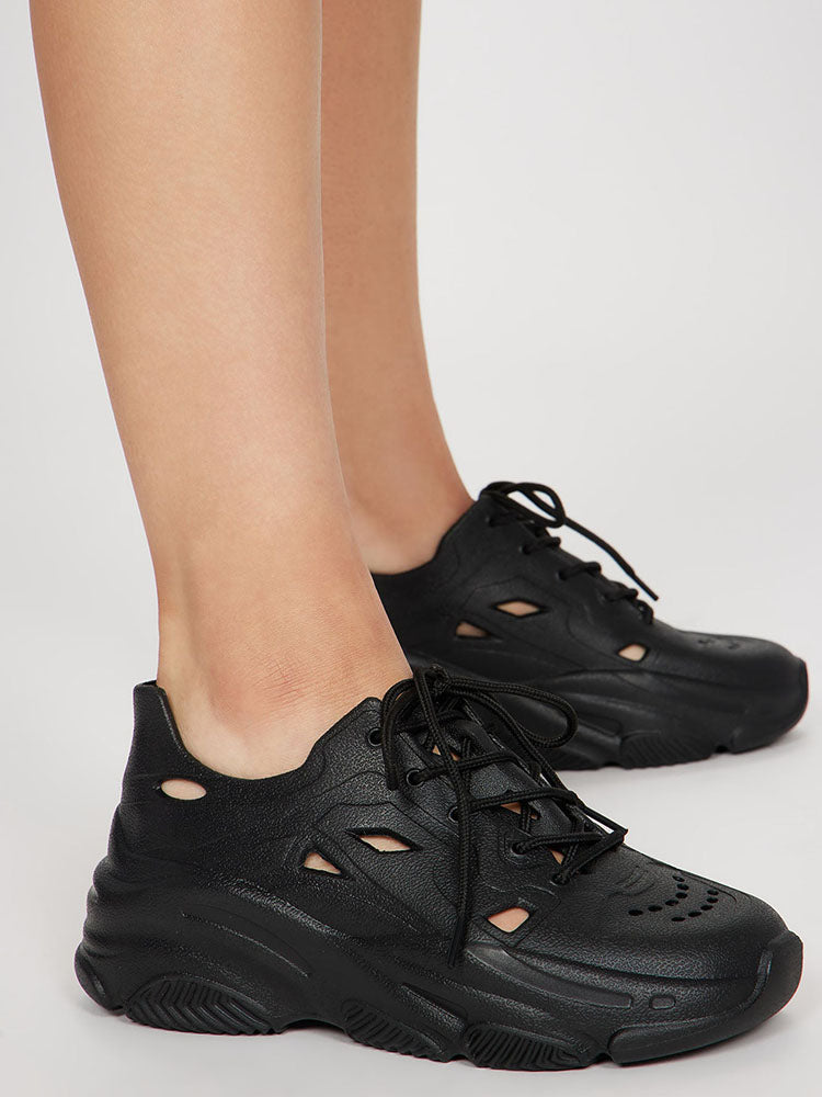 Soft EVA Lace-up Sneakers