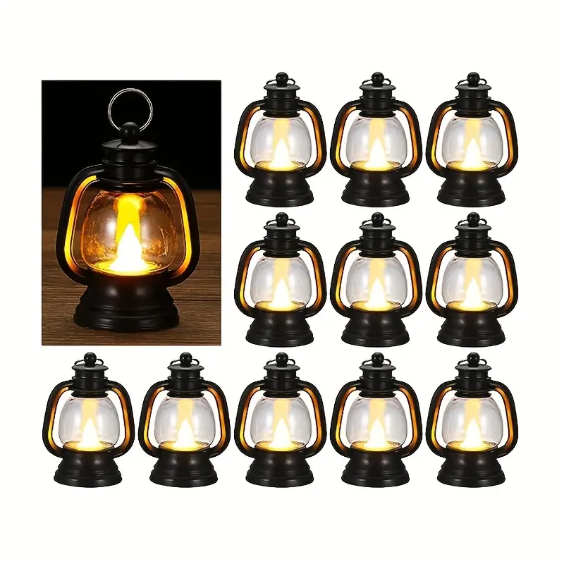 🕯️🕯️2024 Christmas Carnival Night Sale - Mini Vintage LED Candle Lights