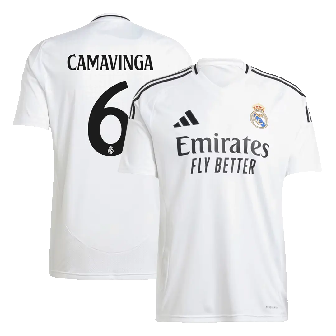 CAMAVINGA #6 Real Madrid home football shirt 2024/25