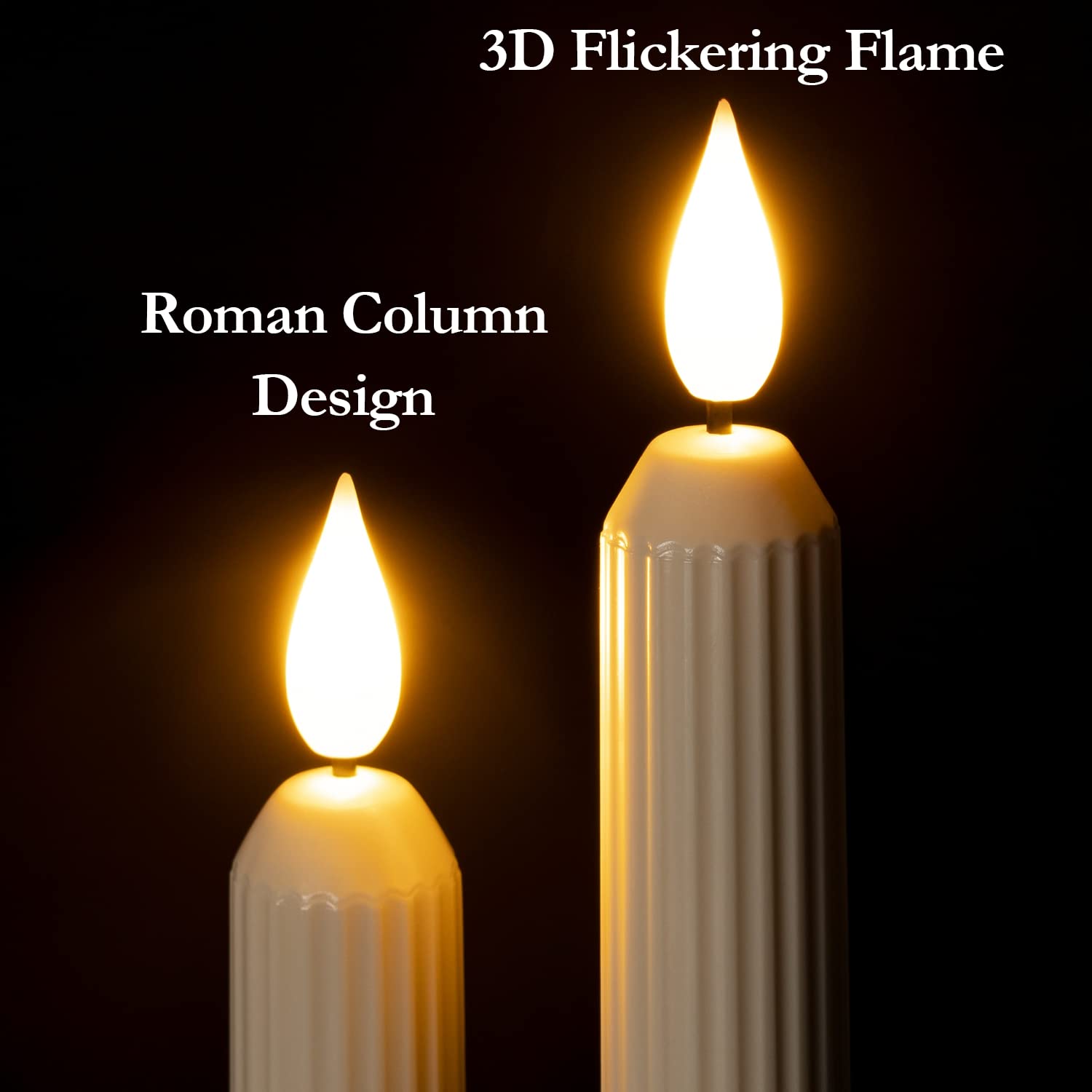 💥ON SALE💥6 Pack Flameless LED Window Candles with Dusk to Dawn Sensor  & Suction Cups🕯️
