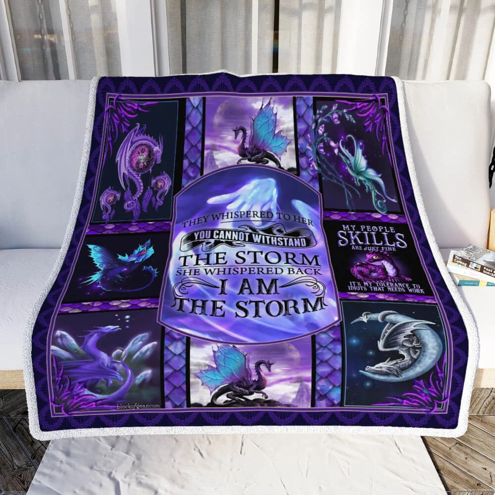 Dragon Sofa Throw Blanket
