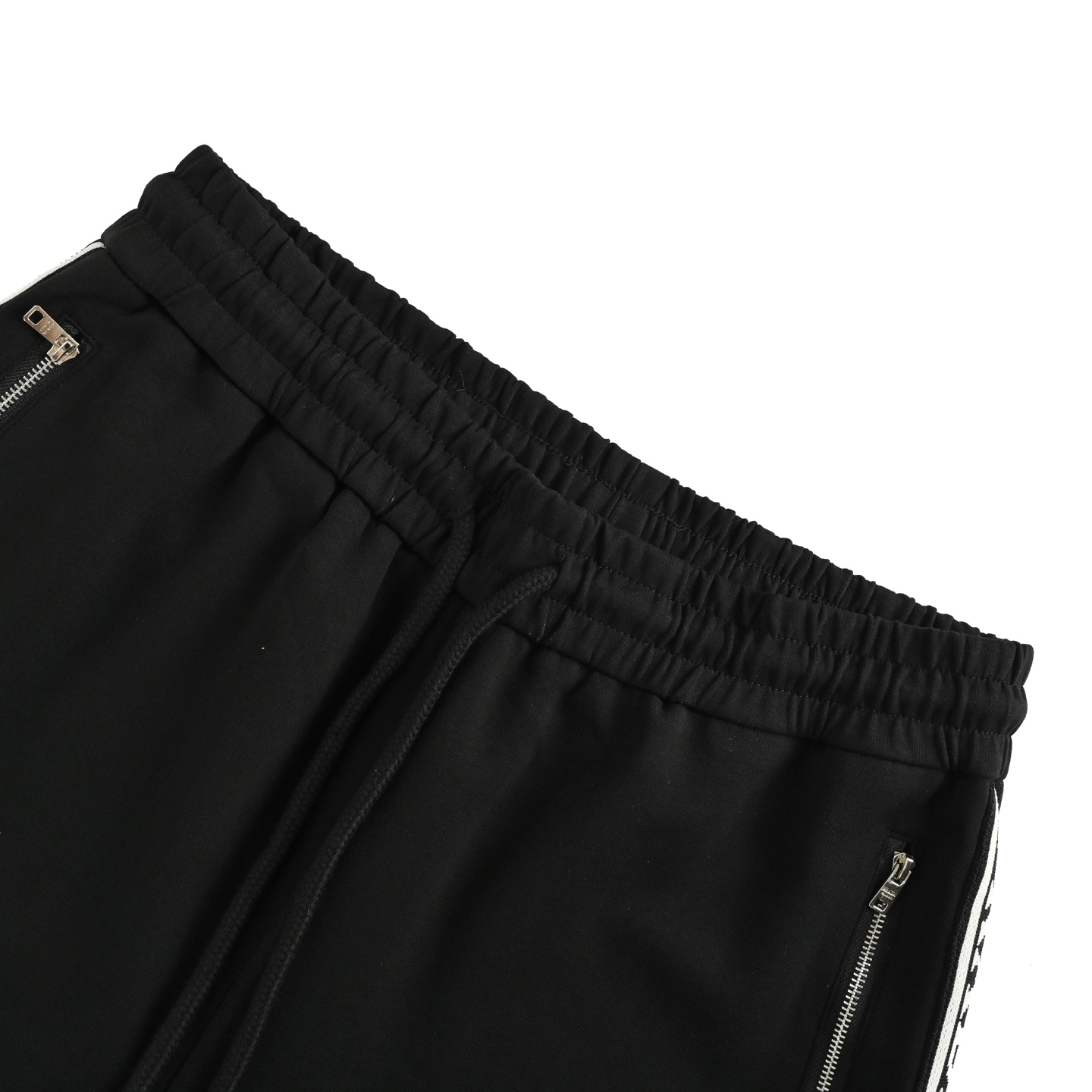 Prada 25ss logo webbing triangle shorts