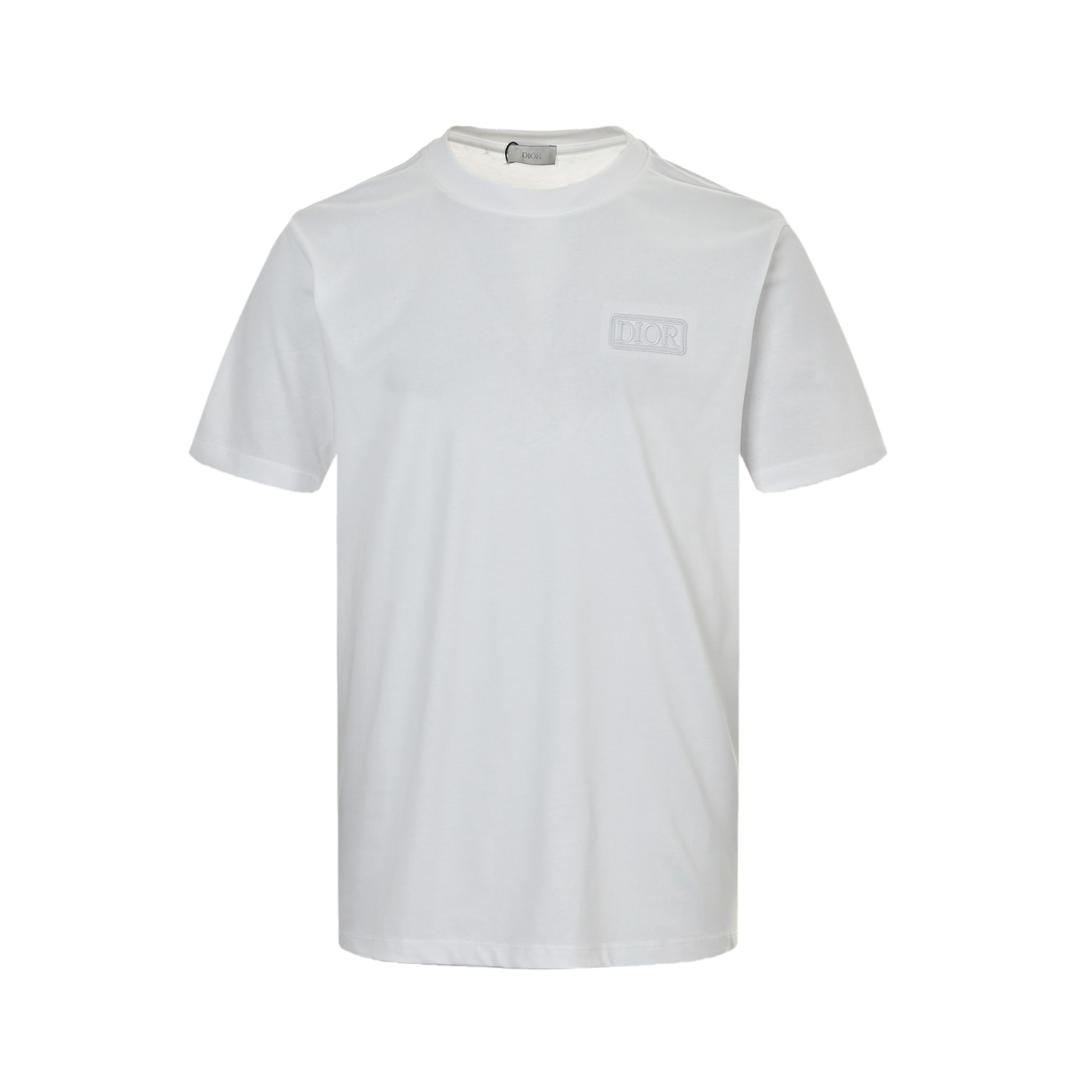 Dior 25ss chest embroidered letter short sleeve